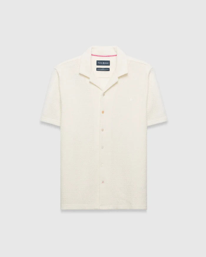 MENS ACHILLE CROCHET SHIRT - MT0300169