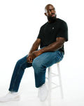 MENS BIG AND TALL CLASSIC CREW NECK TEE - B9U014CRPC
