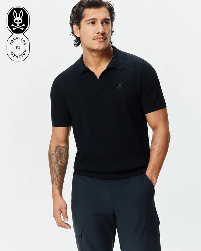 MENS DEVON KNIT POLO - MT0100169