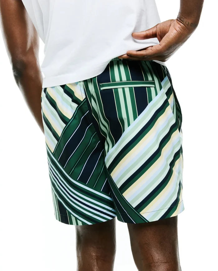 MEN'S DREW PRINT SWIM TRUNKS - MB1000101
