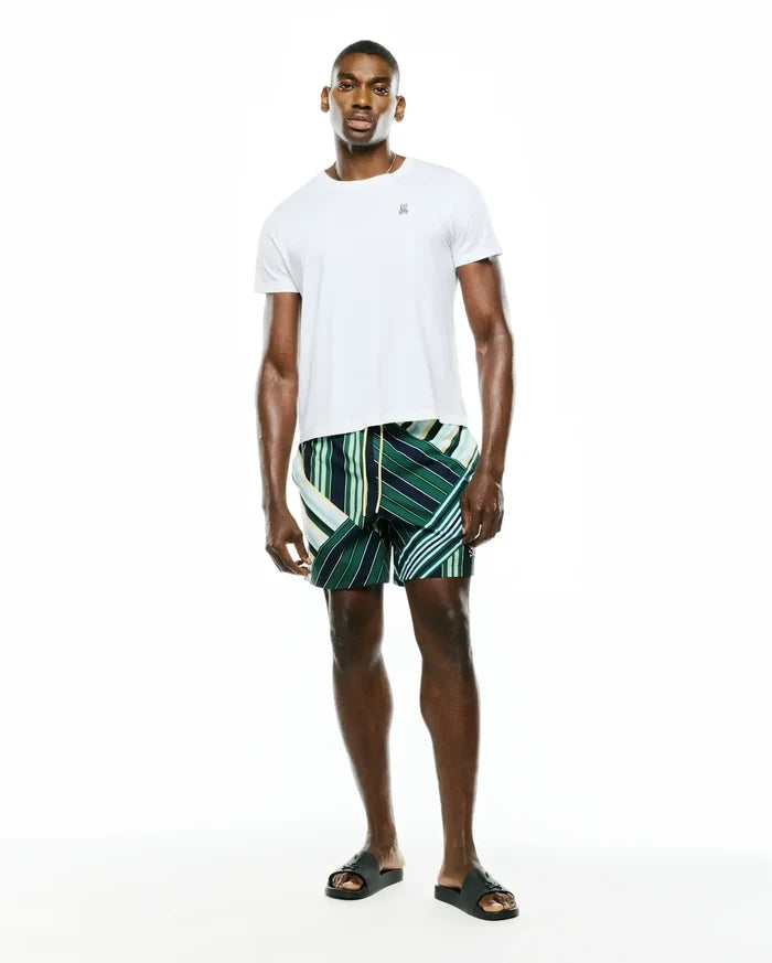 MEN'S DREW PRINT SWIM TRUNKS - MB1000101