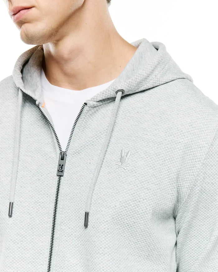 MENS MARC TEXTURED FULL ZIP HOODIE - MT0500199