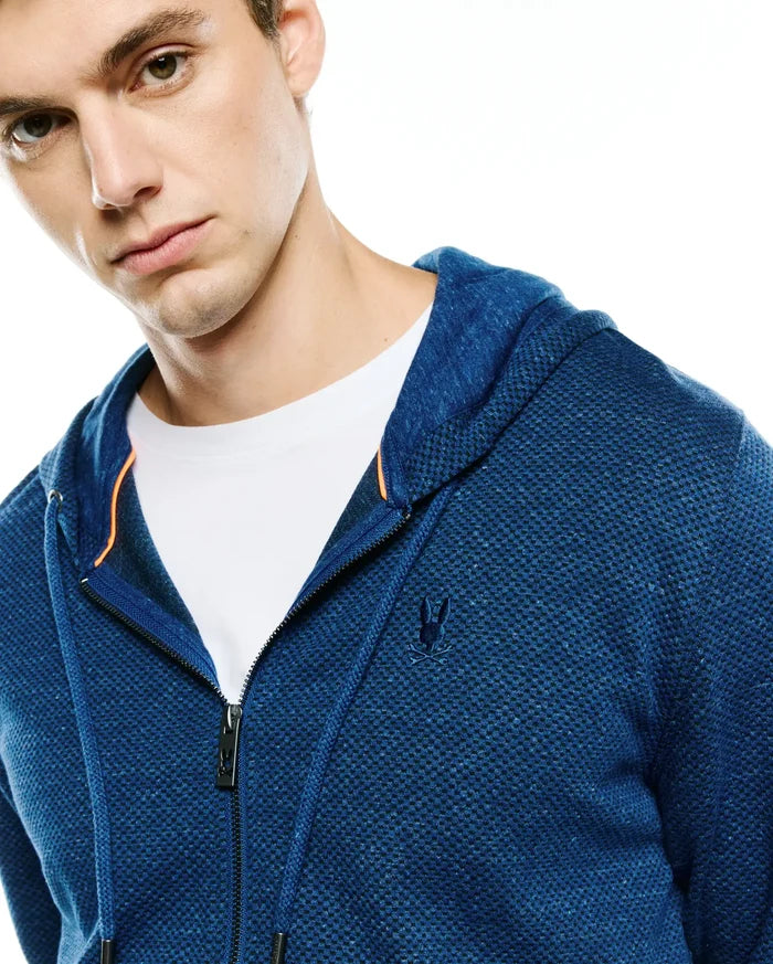 MEN'S MARC TEXTURED ZIP HOODIE - MT0500199