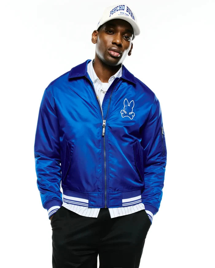 MEN'S NATHANIEL SATIN COACH JACKET - MO1100068