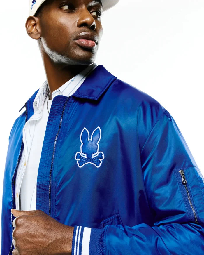 MEN'S NATHANIEL SATIN COACH JACKET - MO1100068