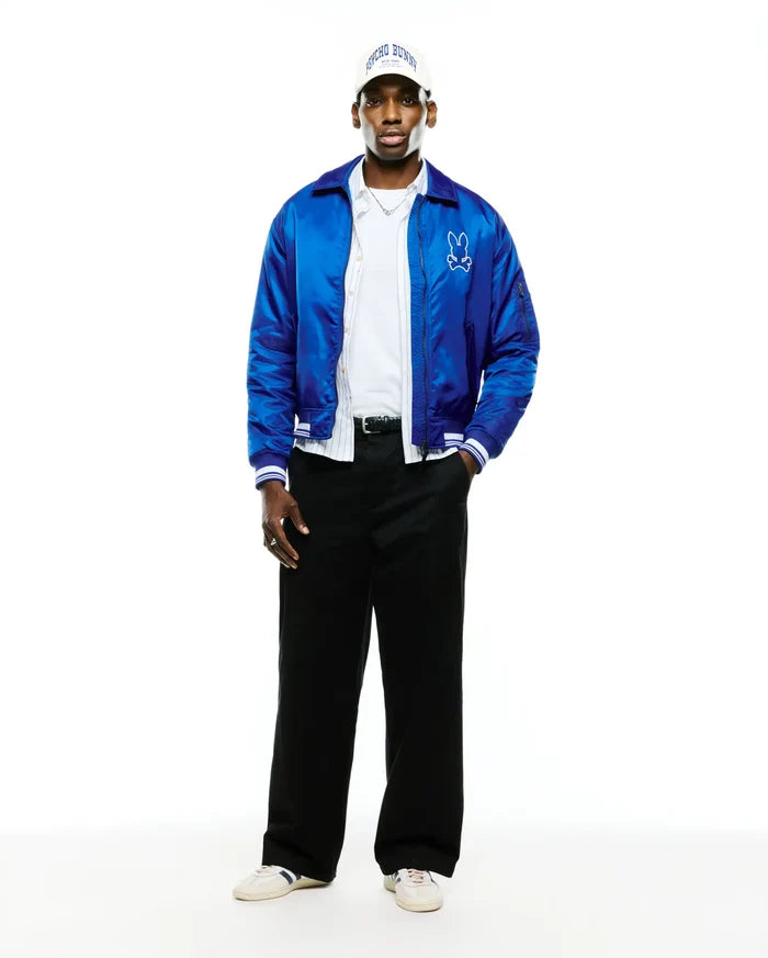 MEN'S NATHANIEL SATIN COACH JACKET - MO1100068