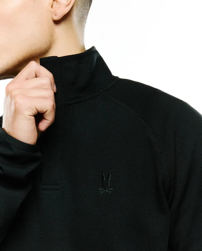 MEN'S TOMAS WAFFLE MOCK NECK FLEECE - MT0500321