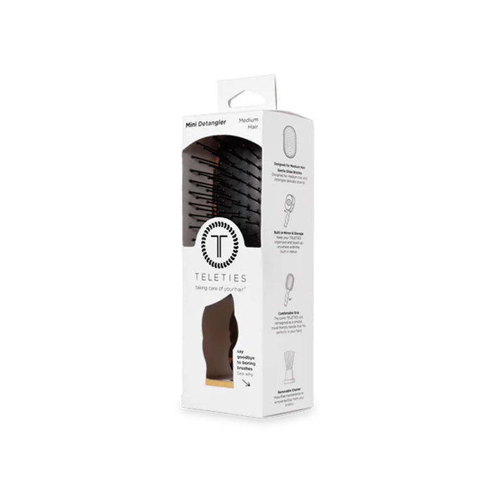 Mini Detangler Hair Brush in Tortoise Shell