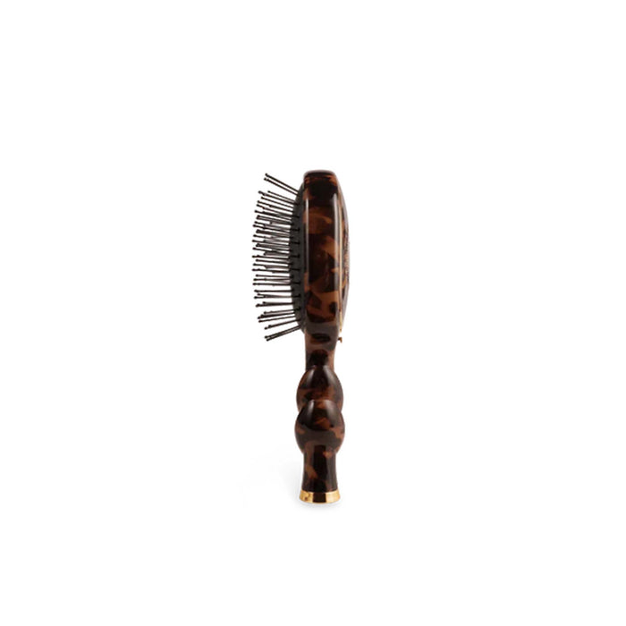 Mini Detangler Hair Brush in Tortoise Shell