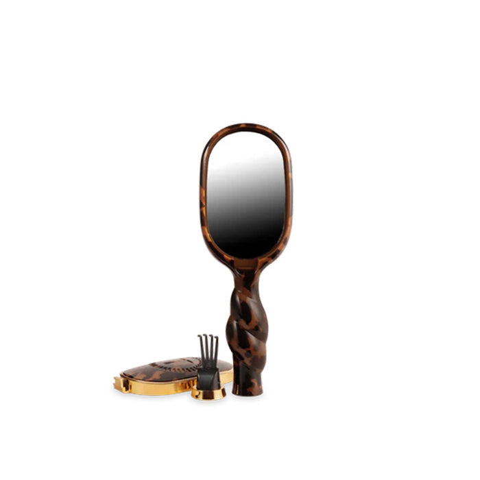 Mini Detangler Hair Brush in Tortoise Shell