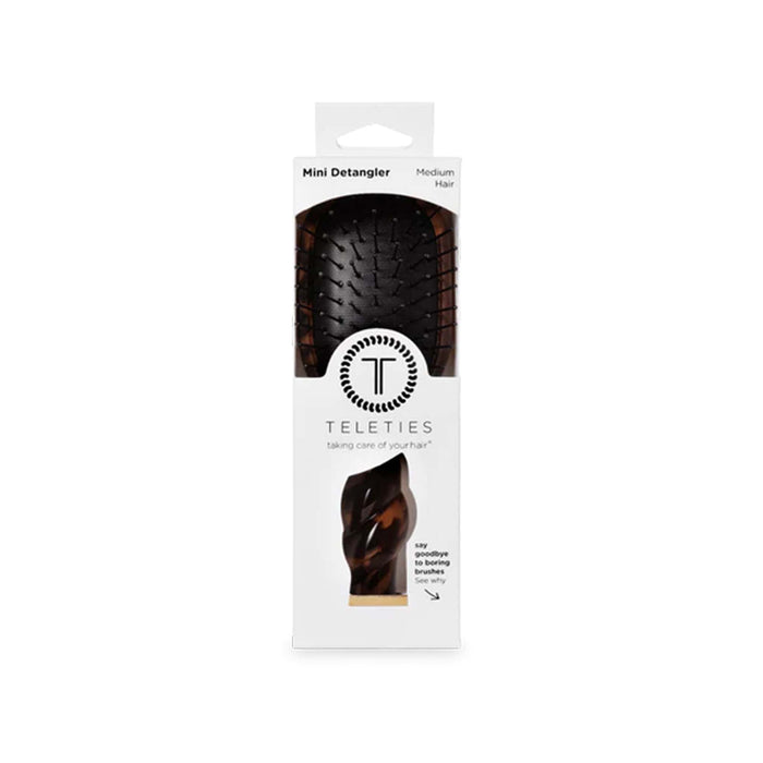 Mini Detangler Hair Brush in Tortoise Shell