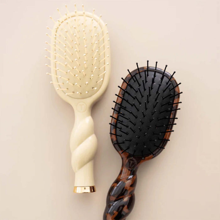 Mini Detangler Hair Brush in Tortoise Shell