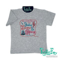 My Super Heros Are John Gene & Roy - S/S Infant Tee - Gray