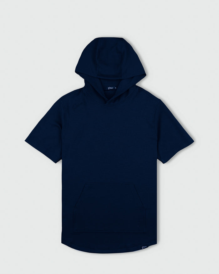Navy CoreSoft Hooded Tee