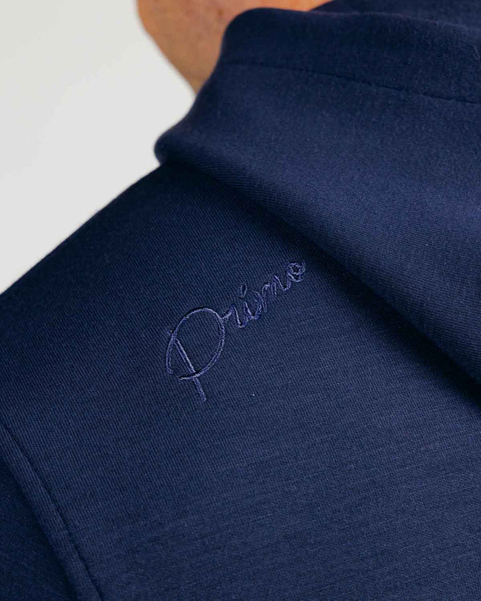 Navy CoreSoft Hooded Tee
