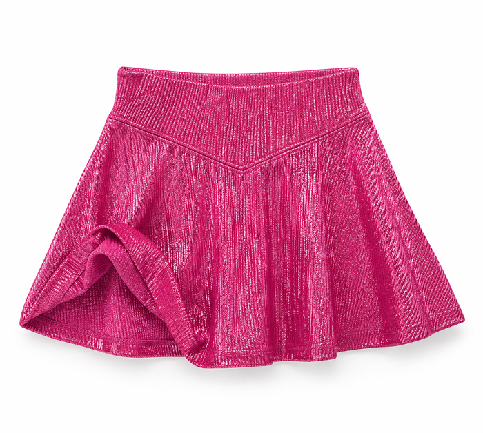 Shimmer pink skort