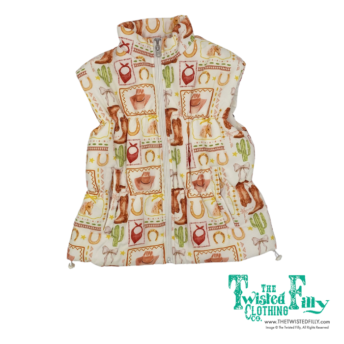 Pony Quilted - Infant Puff Vest - The Twisted Filly