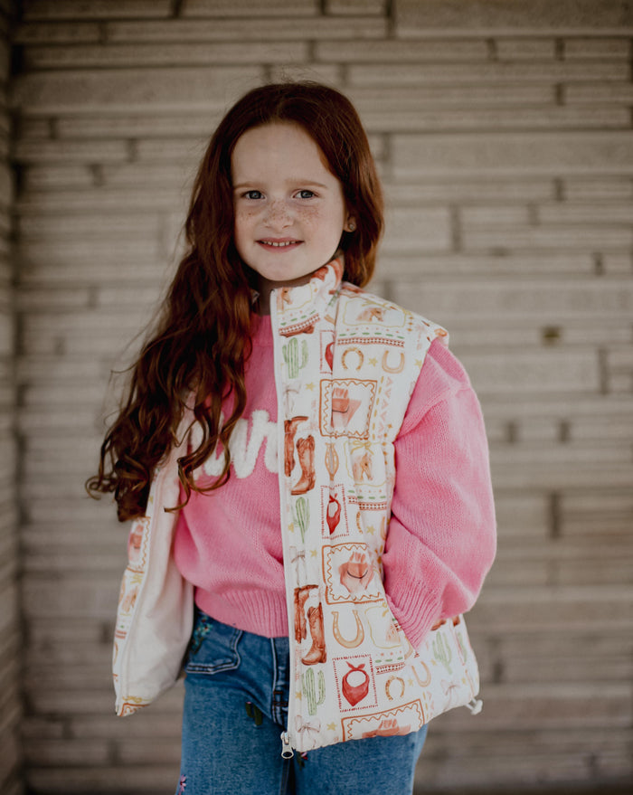 Pony Quilted - Infant Puff Vest - The Twisted Filly