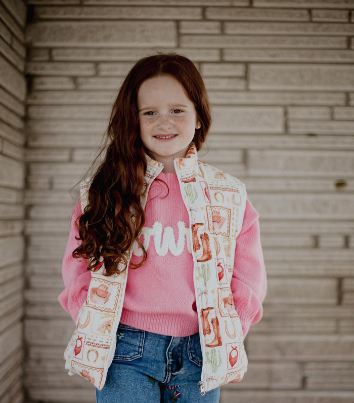 Pony Quilted - Infant Puff Vest - The Twisted Filly