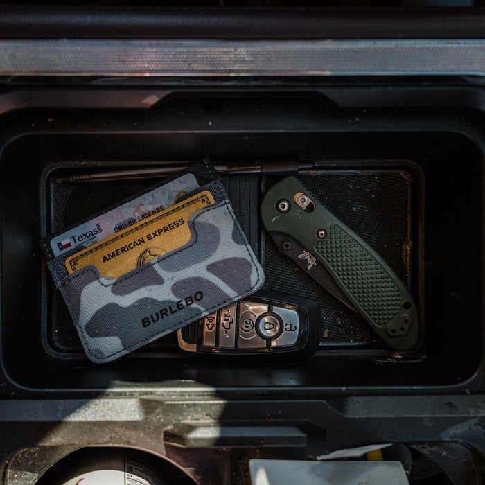 Pront Pocket Card Wallet in Classic Deer Camo