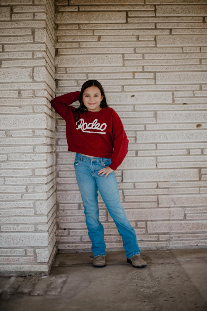 Red Rodeo - Toddler Sweater