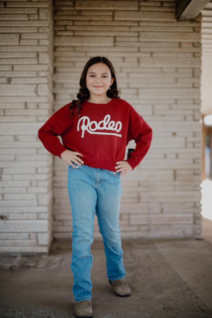 Red Rodeo - Toddler Sweater