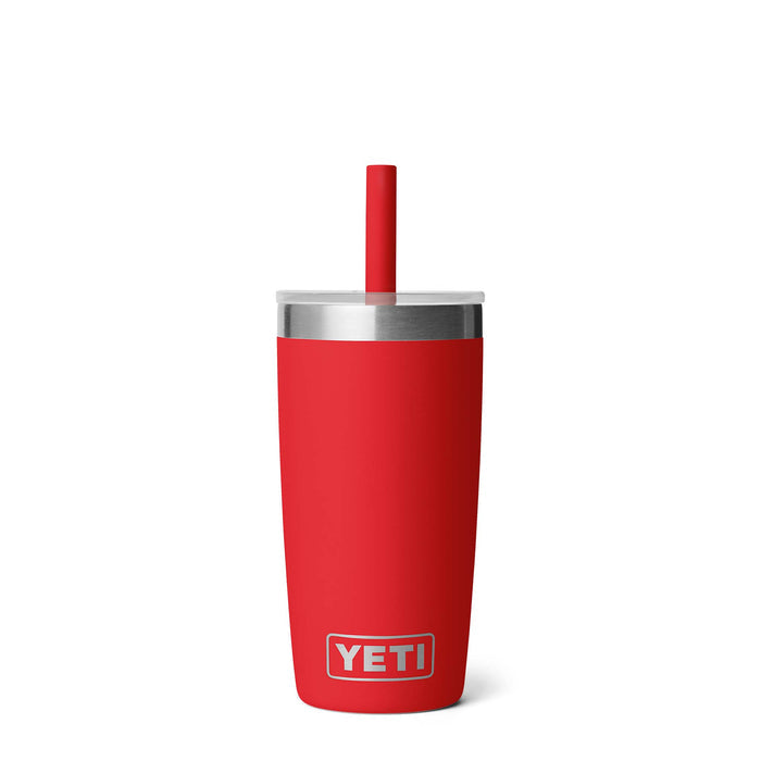 Yeti Rescue Red Rambler 10oz Tumbler with Straw
