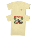 Retro Surf Van Short Sleeve T-Shirt in Banana