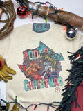 Rodeo Christmas - S/S Toddler Tee - Oatmeal