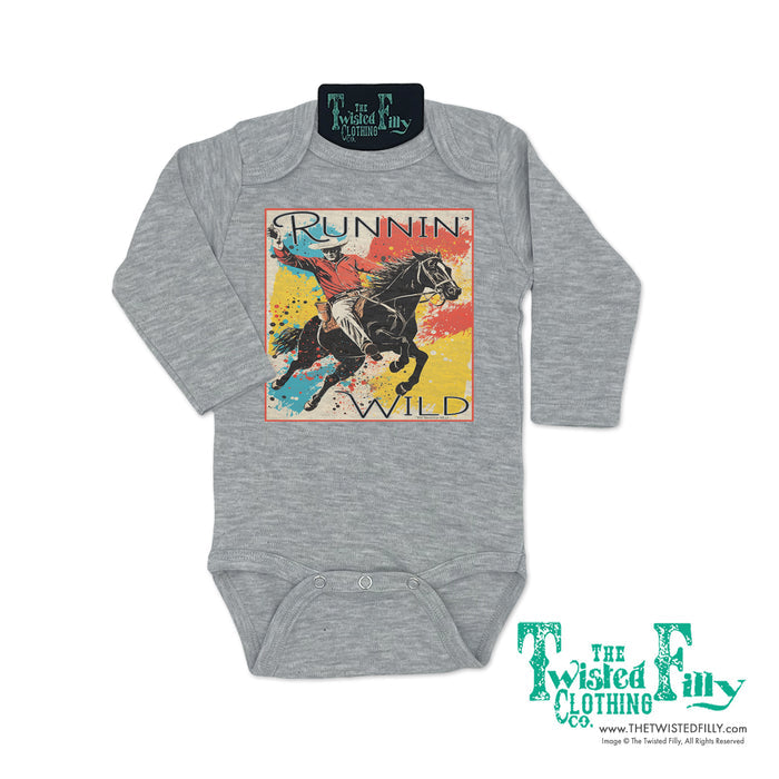 Runnin' Wild - L/S Infant One Piece - Assorted Colors