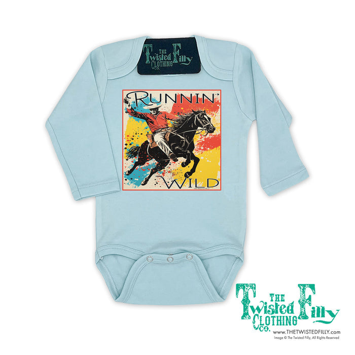 Runnin' Wild - L/S Infant One Piece - Assorted Colors