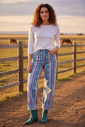 Serape Front - Adult Jean