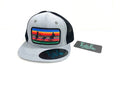 Serape Team Roper - Youth/Adult Trucker Hat - Black/Gray