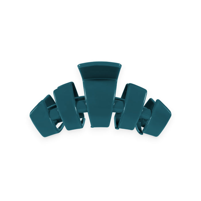 Small Classic Cup Hair Clip in Teal With It