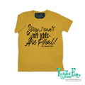 Sorry I Can't My Kids Are Feral - S/S Crew Neck Adult Unisex Tee