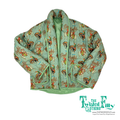 Teal Howdy - Youth Quilted Jacket - The Twisted Filly