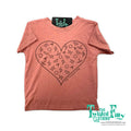 The Branded Heart - S/S Toddler Tee - Mauve