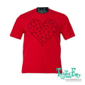 The Branded Heart - S/S Toddler Tee - Red