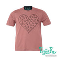 The Branded Heart - S/S Youth Tee - Mauve