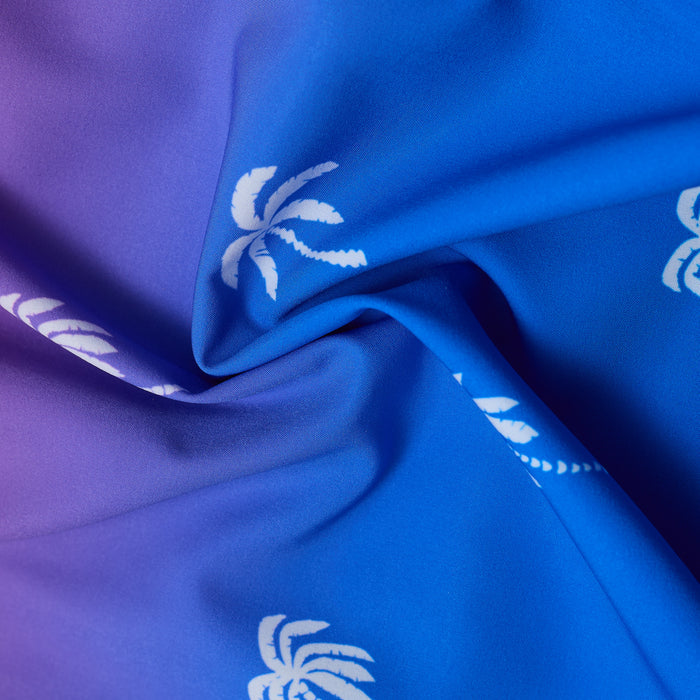 The Polka Palms 5.5 Inch Lined Swim Shorts