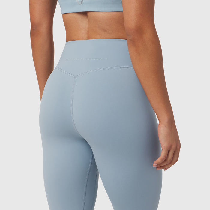 W002 LYCRA® ADAPTIV Legging in light sky, back view on model