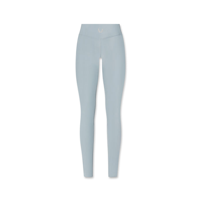 flatlay LYCRA® ADAPTIV Legging in light sky, front view