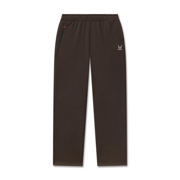 flatlay Sorona® Terry Straight Leg Sweats in dark earth, front view