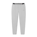 Flatlay of W059 Hybrid Belt-Pack Run Legging in slate grey, front view