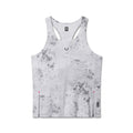Flatlay Aerotex™ Perforated Run Tank in Sedona Snow Camo, front view