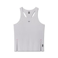 Flatlay Aerotex™ Perforated Run Tank in Slate Grey, front view