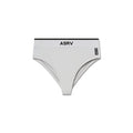 Flatlay ASRV W098 LYCRA® ADAPTIV seamless underwear in slate grey, front view
