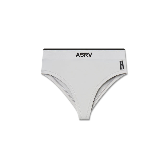 Flatlay ASRV W098 LYCRA® ADAPTIV seamless underwear in slate grey, front view