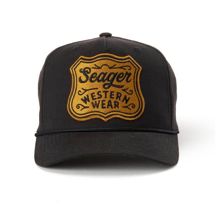 Western Wear Badge Snapback Hat