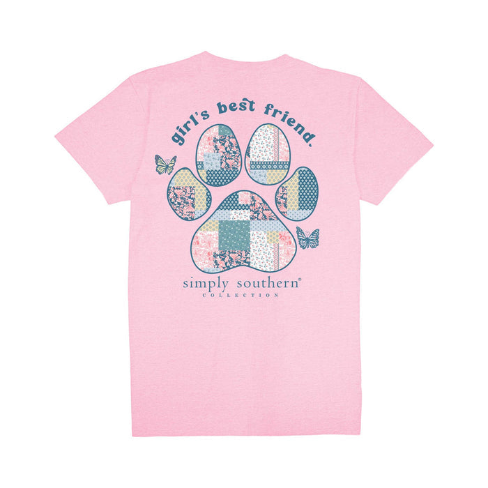 Youth Dog Paw Short Sleeve T-Shirt
